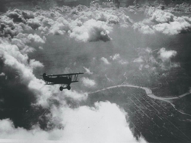 Fokker D VII en vol